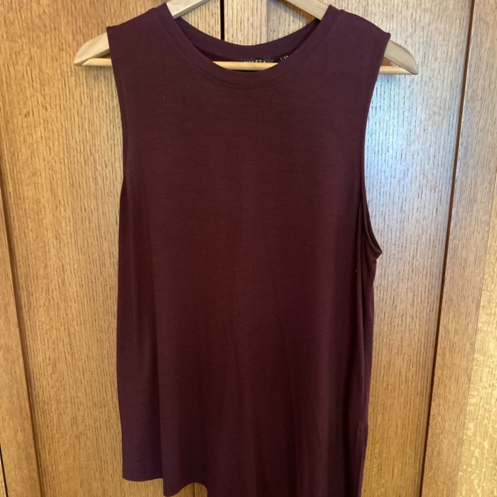 Athleta Cloudlight Asymmetrical Side Tie Tank Top